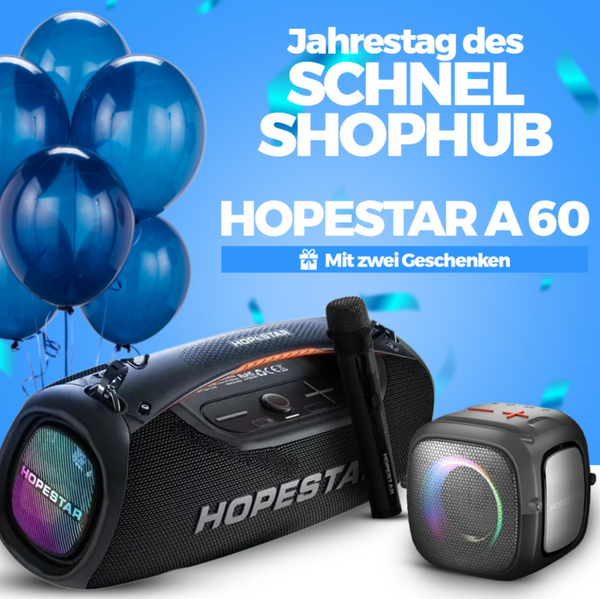 [KAUF 1, BEKOMM 3] Hopestar Plus A60 + Hopestar Mini-Geschenk + VIP-Mikrofon-Geschenk